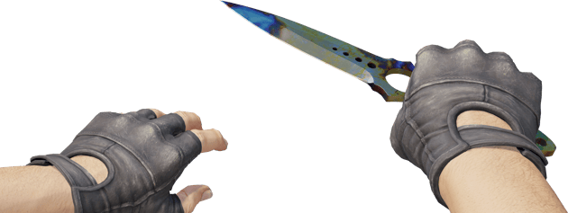 Preview image 4 of ★ Skeleton Knife | Case Hardened (Field-Tested)