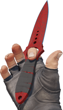 Preview image 3 of ★ İskelet Bıçak | Kızıl Ağ (Eskimiş)