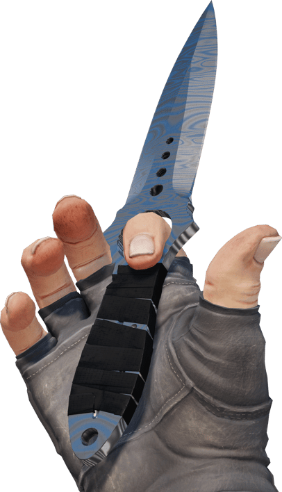 Preview image 3 of ★ Dao Skeleton | Damascus Steel (MW - Trầy ít)