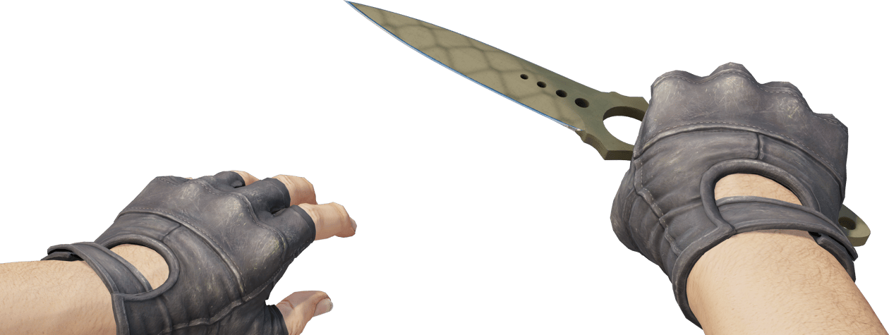 Preview image 4 of ★ 스켈레톤 칼 | 사파리 격자 무늬 (현장에서 쓰인)