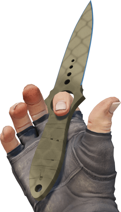 Preview image 3 of ★ Cuchillo esqueletizado | Malla de safari (Casi nuevo)