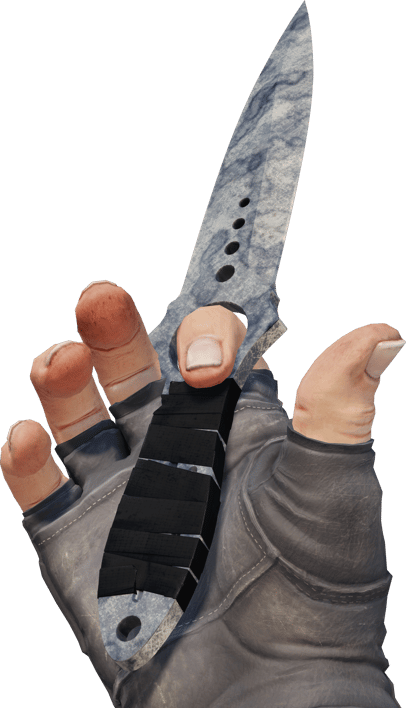 Preview image 3 of ★ Nóż szkieletowy | Śniedź (po ciężkich walkach)