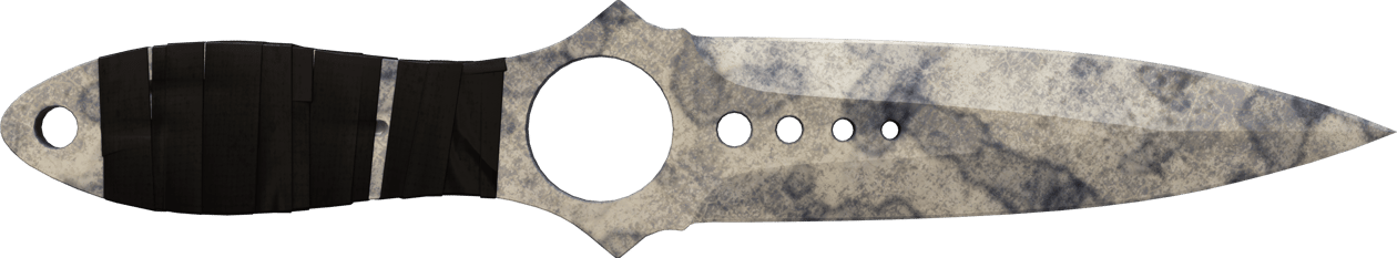 Preview image 1 of ★ Nóż szkieletowy | Śniedź (po ciężkich walkach)