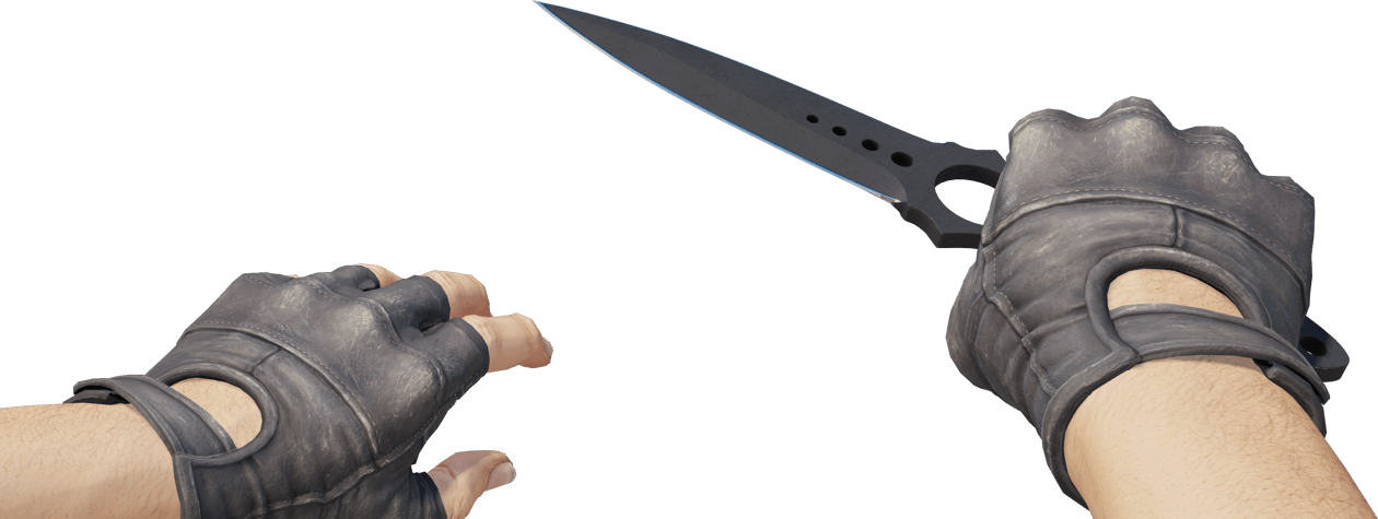 Preview image 4 of ★ Skeleton Knife | Ultraviolet (Battle-Scarred)