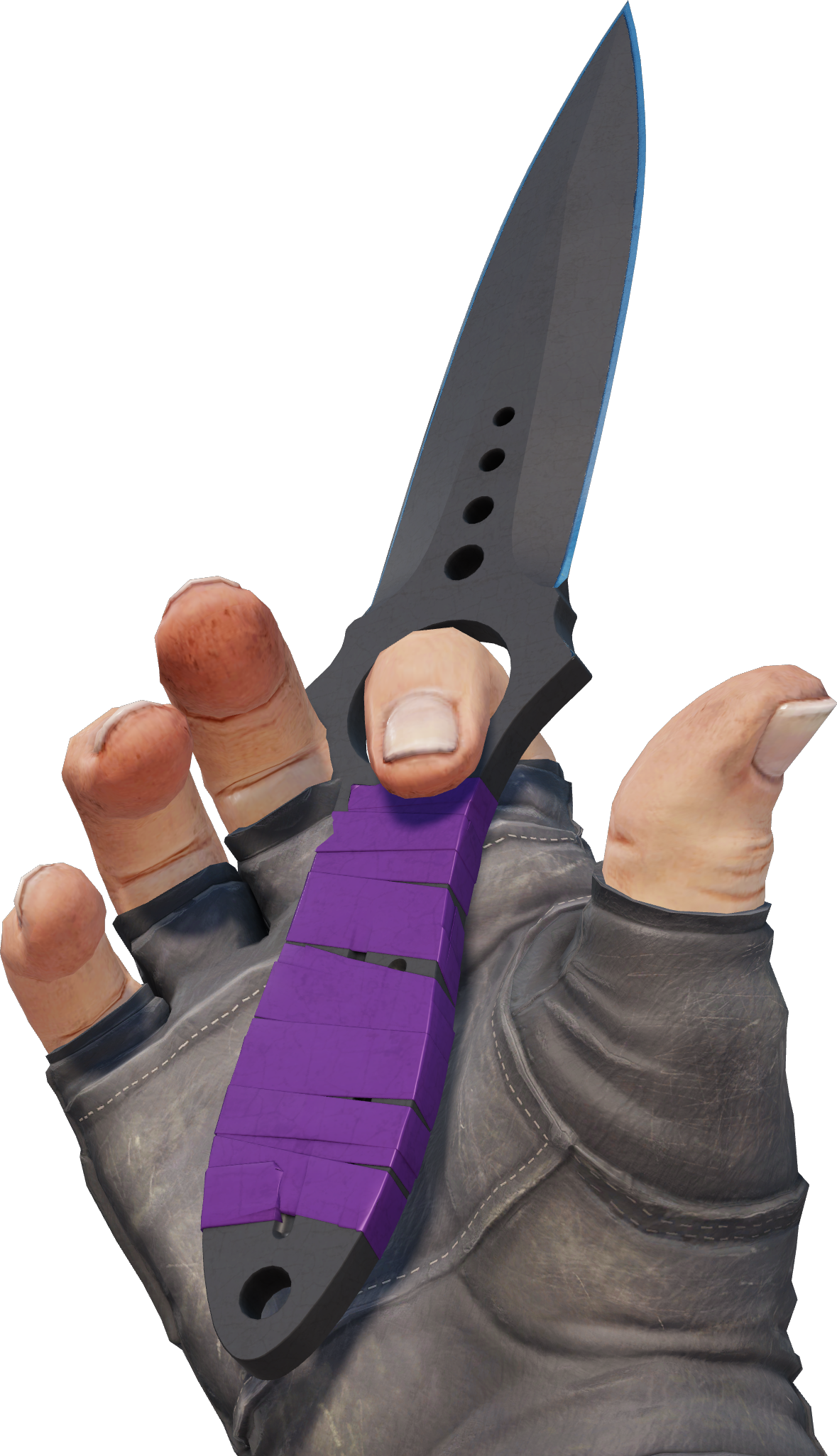 Preview image 3 of ★ Faca Skeleton | Ultraviolet (Testado no Terreno)