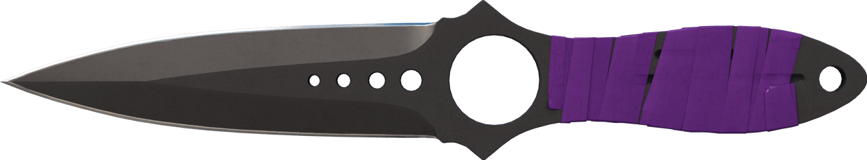 Preview image 2 of ★ Skeleton Knife | Ultraviolet (Minimal Wear)