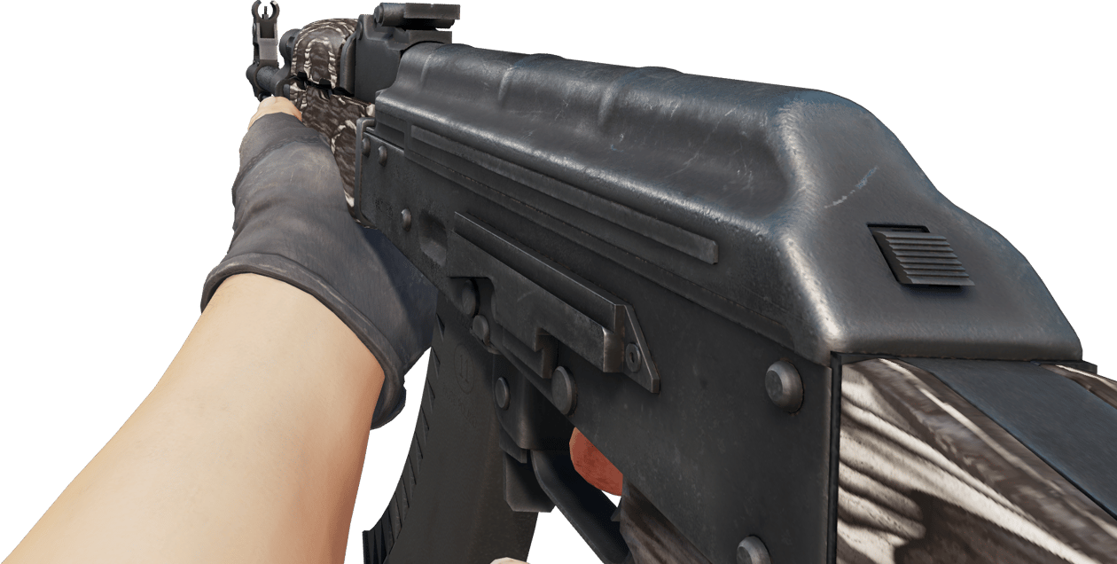 Preview image 3 of Souvenir AK-47 | Laminado Negro (Algo desgastado)