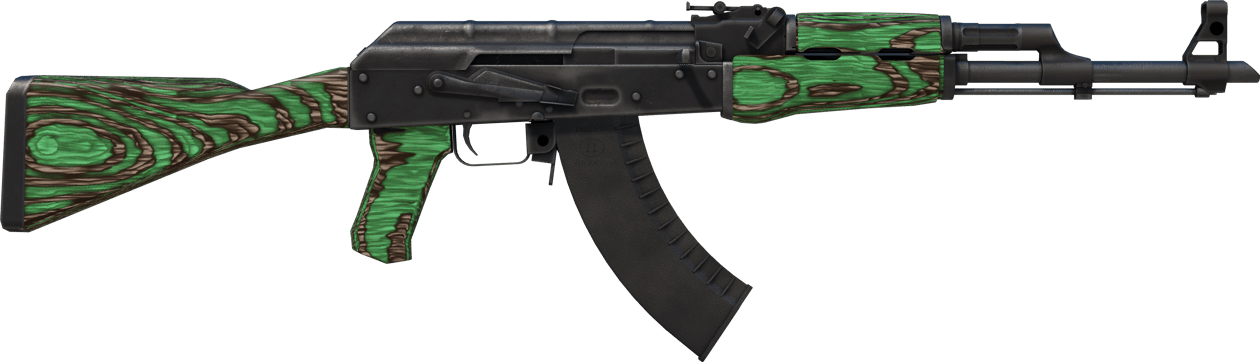 Preview image 2 of Souvenir AK-47 | Green Laminate (Nuovo di fabbrica)