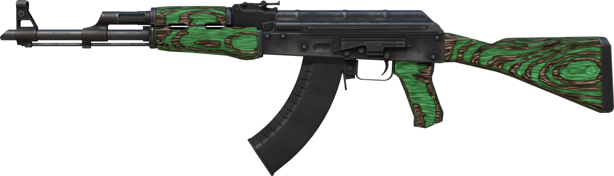 Preview image 1 of Souvenir AK-47 | Green Laminate (ผ่านการทดสอบภาคสนาม)