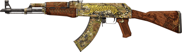 Souvenir AK-47 | Panthera onca (Reissussa rähjääntynyt)