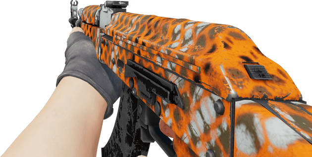 Preview image 3 of Souvenir AK-47 | Siatka bezpieczeństwa (mocne zużycie)