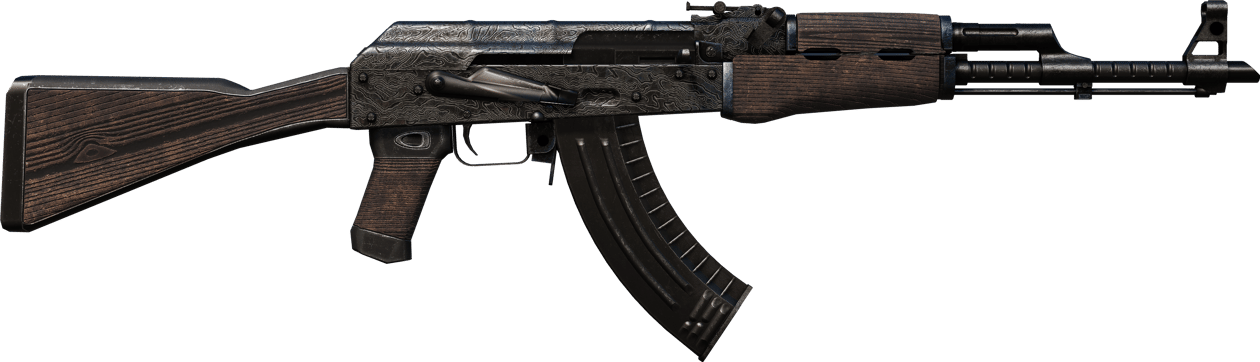 Preview image 2 of Souvenir AK-47 | Steel Delta (FN - Mới cứng)