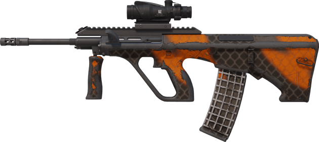 Souvenir AUG | Condemned (Com Muito Uso)