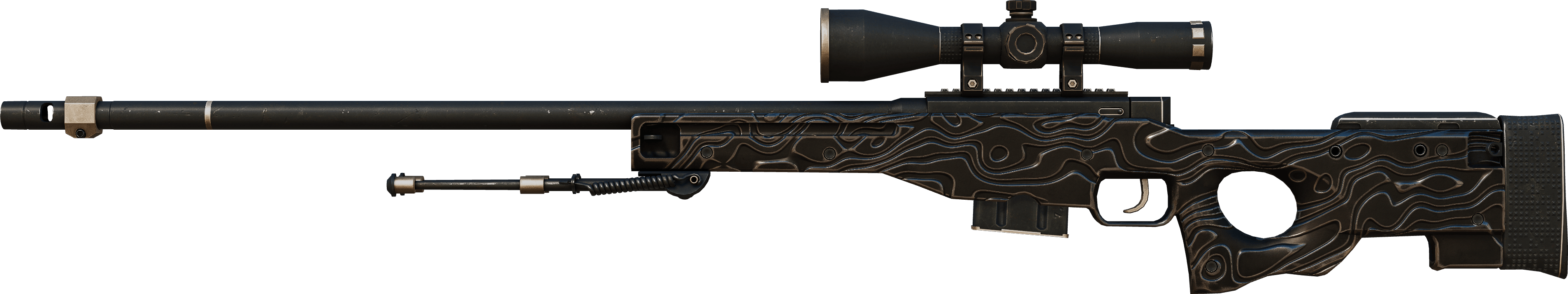 Souvenir AWP | Black Nile (Field-Tested)