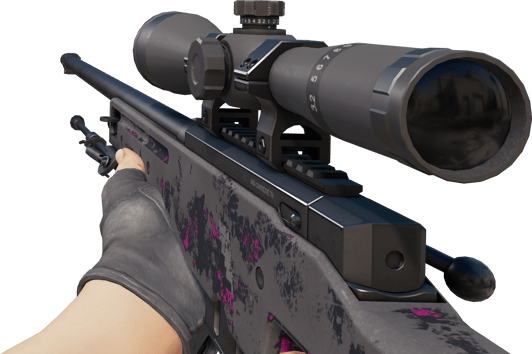Preview image 3 of Souvenir AWP | Pink DDPAT (Battle-Scarred)
