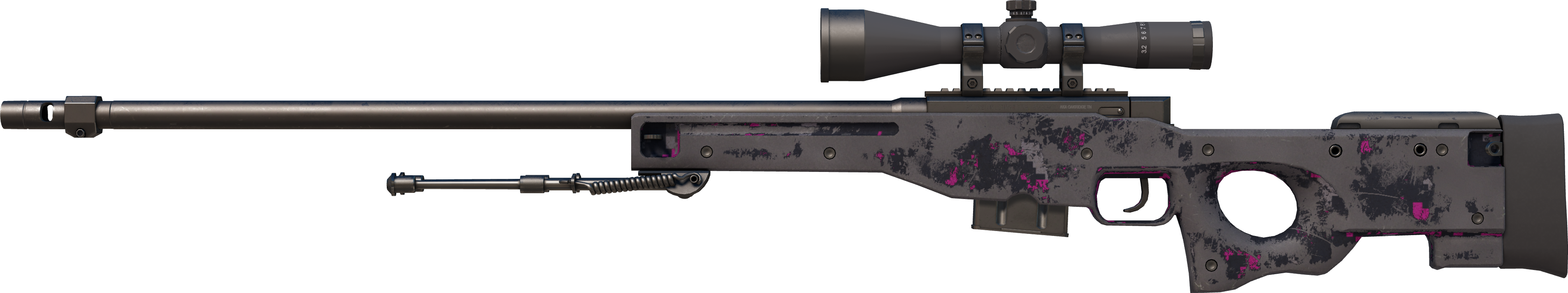 Souvenir AWP | Pink DDPAT (Battle-Scarred)