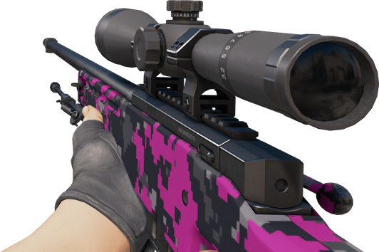 Preview image 3 of Souvenir AWP | Pink DDPAT (Factory New)