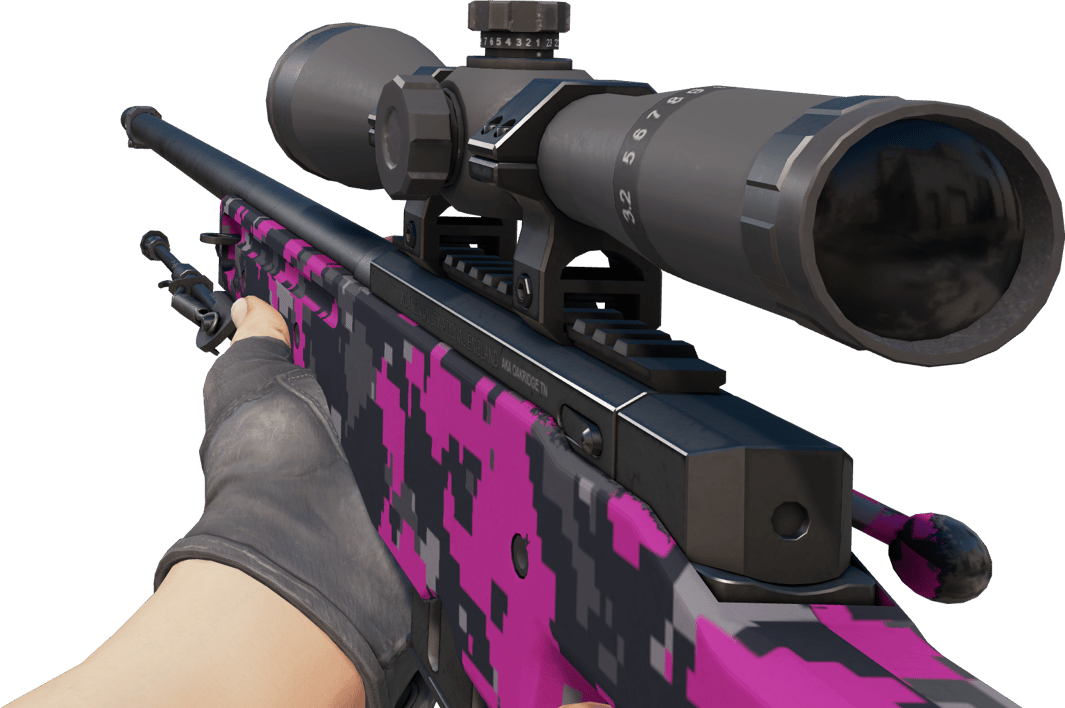 Preview image 3 of Souvenir AWP | Pink DDPAT (Factory New)