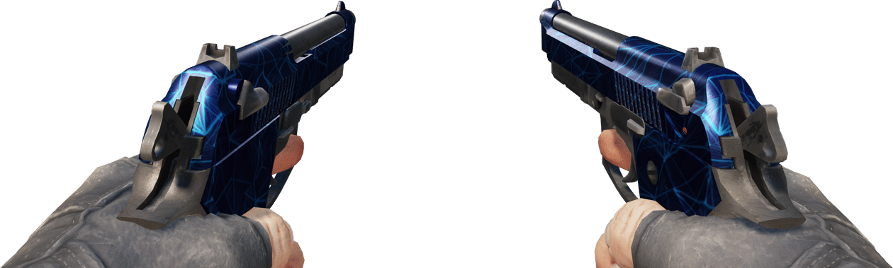 Preview image 3 of Souvenir Dual Berettas | 钴蓝石英 (略有磨损)