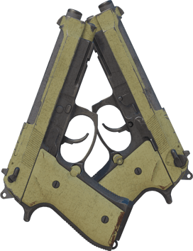 Souvenir Dual Berettas | Kolonie (Kampfspuren)