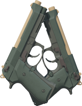 Preview image 2 of Souvenir Dual Berettas | 雇佣兵 (崭新出厂)