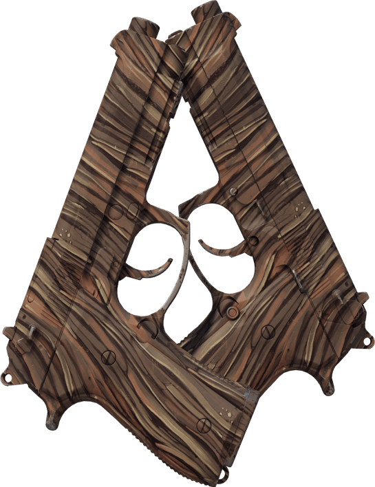 Preview image 1 of Souvenir Dual Berettas | Dryfujące drewno (prosto z fabryki)