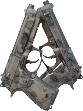 Souvenir Dual Berettas | Śniedź (po testach bojowych)