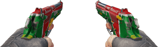 Preview image 3 of Souvenir Dual Berettas | Podwójny dopalacz (po ciężkich walkach)