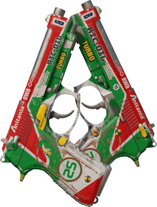 Preview image 1 of Souvenir Dual Berettas | 双涡轮 (战痕累累)