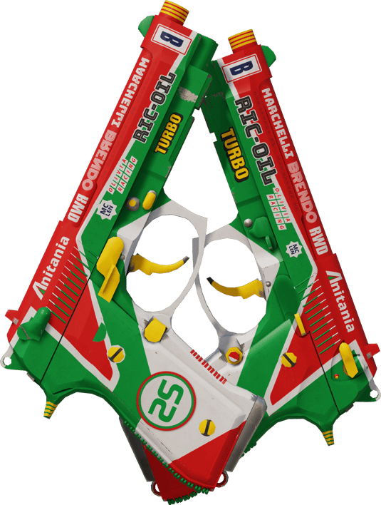 Preview image 2 of Souvenir Dual Berettas | 雙渦輪 (戰場實測)