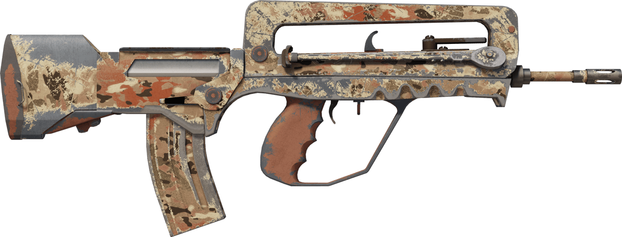 Preview image 2 of Souvenir FAMAS | 加州迷彩 (破损不堪)
