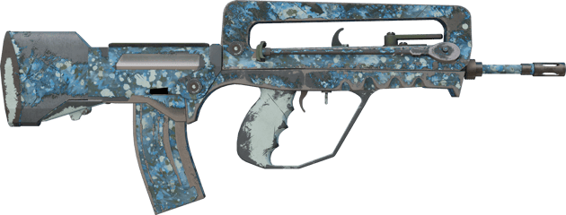 Preview image 2 of Souvenir FAMAS | 青藍噴濺 (戰痕累累)