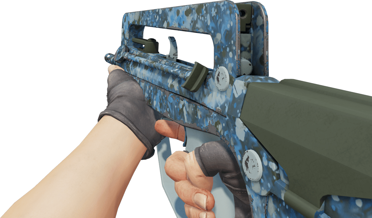 Preview image 3 of Souvenir FAMAS | 青藍噴濺 (全新出廠)
