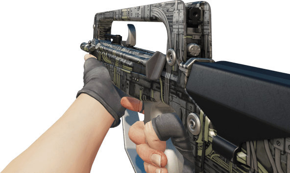 Preview image 3 of Souvenir FAMAS | Hatalı Elektrik Tesisatı (Görevde Kullanılmış)