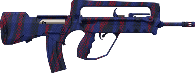 Preview image 2 of Souvenir FAMAS | Azulgrana (Recién fabricado)