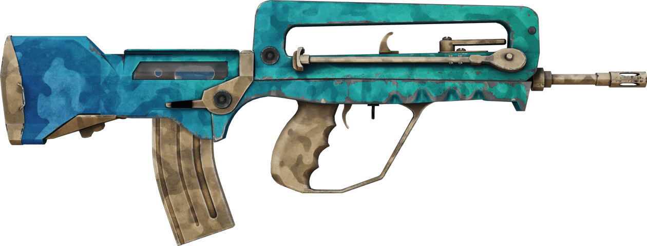 Preview image 2 of Souvenir FAMAS | Waters of Nephthys (BS - Mòn qua thực chiến)