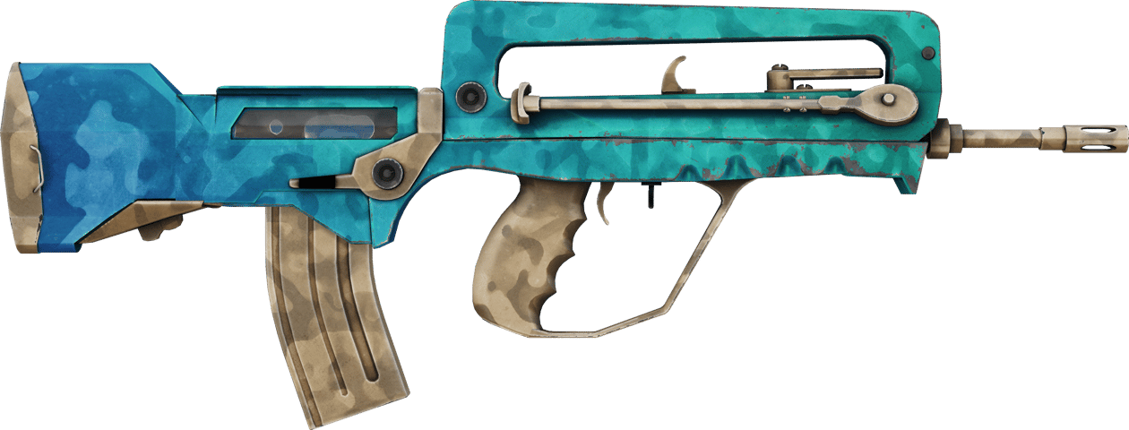 Preview image 2 of Souvenir FAMAS | Waters of Nephthys (Field-Tested)