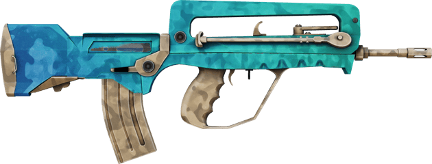 Preview image 2 of Souvenir FAMAS | Waters of Nephthys (MW - Trầy ít)