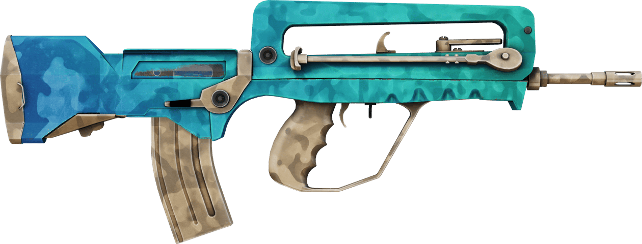 Preview image 2 of Souvenir FAMAS | Waters of Nephthys (MW - Trầy ít)