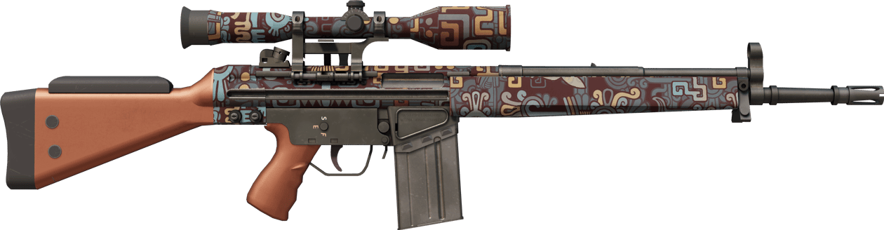 Preview image 2 of Souvenir G3SG1 | Ancient Ritual (FN - Mới cứng)