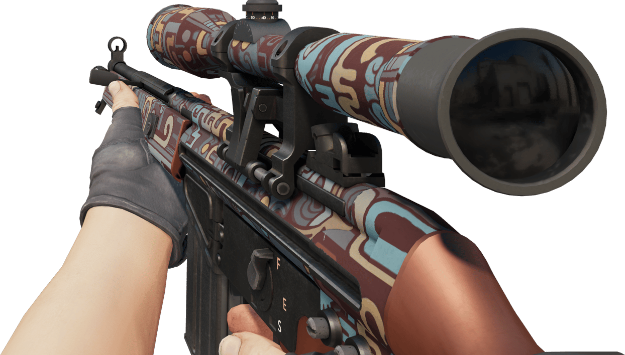 Preview image 3 of Souvenir G3SG1 | Ancient Ritual (FN - Mới cứng)