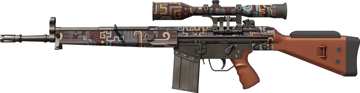 Preview image 1 of Souvenir G3SG1 | Ancient Ritual (FN - Mới cứng)