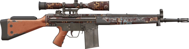 Preview image 2 of Souvenir G3SG1 | Ancient Ritual (WW - Khá mòn)