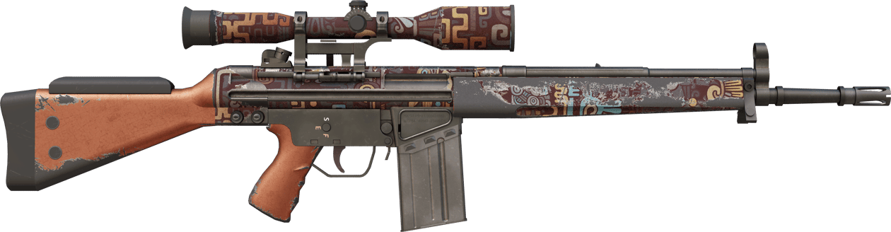 Preview image 2 of Souvenir G3SG1 | Ancient Ritual (WW - Khá mòn)