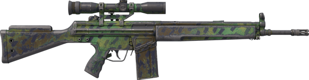 Preview image 2 of Souvenir G3SG1 | 열대림의 흔적 (전투로 닳고 닳은)