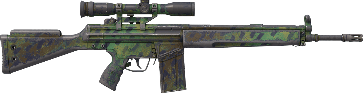 Preview image 2 of Souvenir G3SG1 | 열대림의 흔적 (전투로 닳고 닳은)