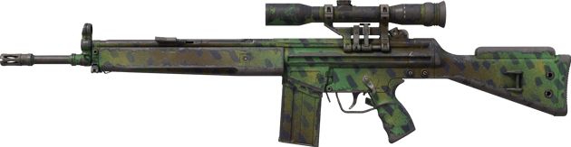 Souvenir G3SG1 | 열대림의 흔적 (꽤 닳은)