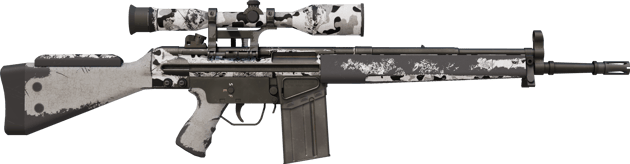 Preview image 2 of Souvenir G3SG1 | 극지 위장 (전투로 닳고 닳은)