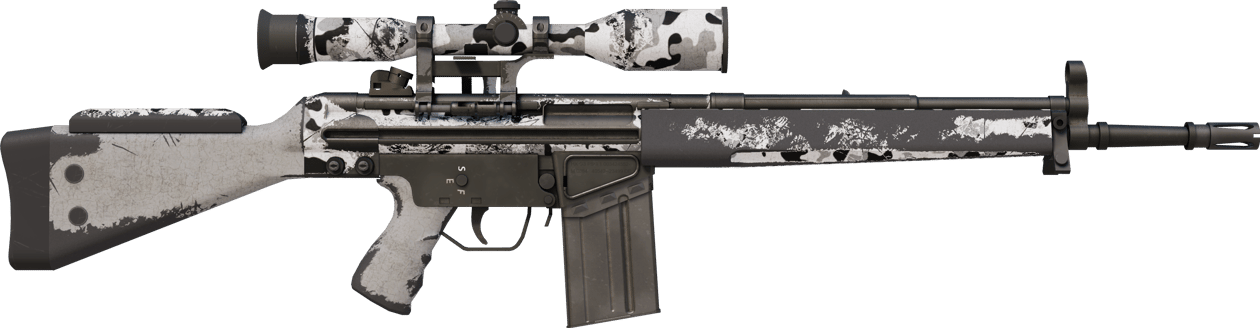 Preview image 2 of Souvenir G3SG1 | Polar Camo (戦いで傷ついた)