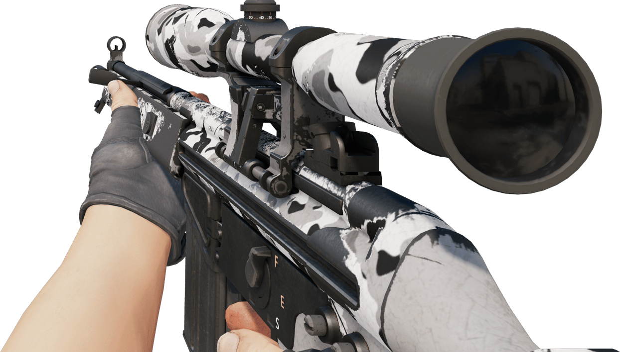 Preview image 3 of Souvenir G3SG1 | Arktinen suojaväri (Aikansa elänyt)